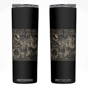 Baba Yaga House Skinny Tumbler Slavic Folklore Russia Fairy Tale Horror Fans TS10 Black Print Your Wear
