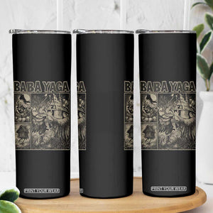 Baba Yaga House Skinny Tumbler Slavic Folklore Russia Fairy Tale Horror Fans TS10 Print Your Wear