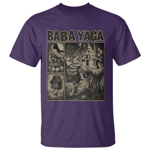 Baba Yaga House T Shirt Slavic Folklore Russia Fairy Tale Horror Fans TS10 Purple Print Your Wear