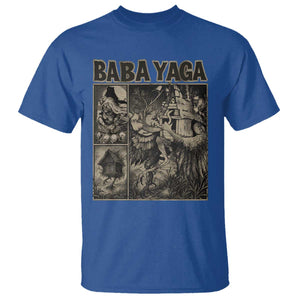 Baba Yaga House T Shirt Slavic Folklore Russia Fairy Tale Horror Fans TS10 Royal Blue Print Your Wear