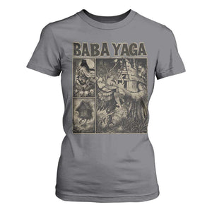 Baba Yaga House T Shirt For Women Slavic Folklore Russia Fairy Tale Horror Fans TS10 Charcoal Print Your Wear