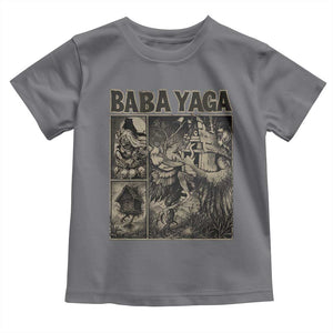 Baba Yaga House Toddler T Shirt Slavic Folklore Russia Fairy Tale Horror Fans TS10 Charcoal Print Your Wear