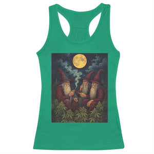 Wizard 420 Smoking Marijuana Racerback Tank Top Funny Stoner Weed Lover Meme TS10 Irish Green Print Your Wear