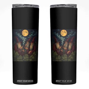 Wizard 420 Smoking Marijuana Skinny Tumbler Funny Stoner Weed Lover Meme TS10 Black Print Your Wear