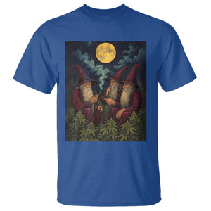 Wizard 420 Smoking Marijuana T Shirt Funny Stoner Weed Lover Meme TS10 Royal Blue Print Your Wear