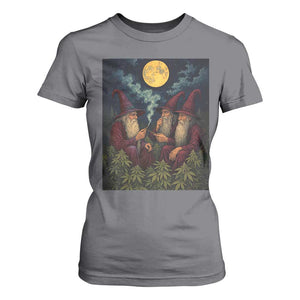 Wizard 420 Smoking Marijuana T Shirt For Women Funny Stoner Weed Lover Meme TS10 Charcoal Print Your Wear