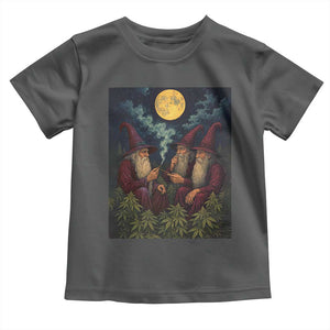 Wizard 420 Smoking Marijuana Toddler T Shirt Funny Stoner Weed Lover Meme TS10 Dark Heather Print Your Wear