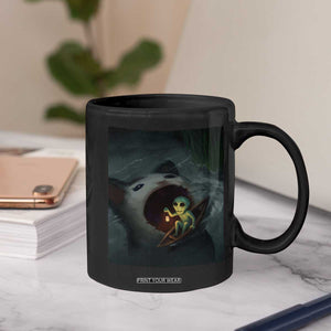Funny Alien Cat Meme Coffee Mug Weird Silly TS10 Print Your Wear