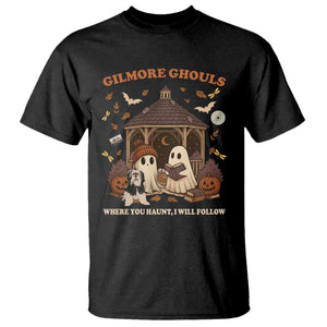 Gilmore Ghouls Halloween T Shirt Retro Book Lover Cute Ghost Fall Pumpkin TS10 Black Print Your Wear