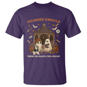 Gilmore Ghouls Halloween T Shirt Retro Book Lover Cute Ghost Fall Pumpkin TS10 Purple Print Your Wear