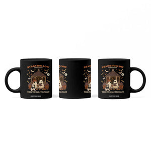 Halloween Stars Hollow Coffee Mug Retro Book Lover Cute Ghost Fall Pumpkin TS10 Print Your Wear