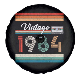 1984 Retro Birthday Spare Tire Cover Vintage 42th Birthday Gift Classic 90s Style TS10 Print Your Wear