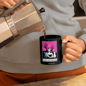 The Reader Tarot Coffee Mug Witch Reading Book Club Occult Cat Mom TS10 Print Your Wear