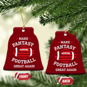 Funny Make Fantasy Football Great Again Ceramic Ornament TS10 Print Your Wear