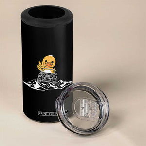 Duck Offroad Car 4 in 1 Can Cooler Tumbler Funny Off Roading ATV Off Road TS10 Print Your Wear