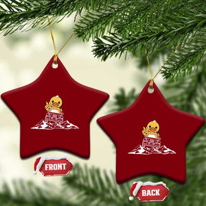 Duck Offroad Car Ceramic Ornament Funny Off Roading ATV Off Road TS10 Print Your Wear