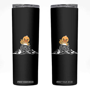 Duck Offroad Car Skinny Tumbler Funny Off Roading ATV Off Road TS10 Black Print Your Wear