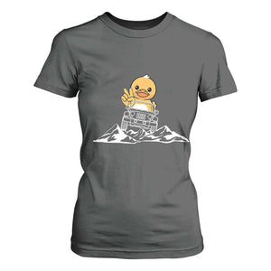 Duck Offroad Car T Shirt For Women Funny Off Roading ATV Off Road TS10 Dark Heather Print Your Wear