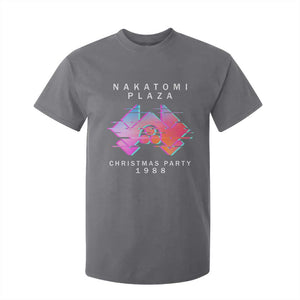 Christmas Nakatomi Plaza T Shirt For Kid Xmas Party 2024 Ugly Gift TS10 Charcoal Print Your Wear