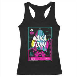 Nakatomi Plaza Racerback Tank Top Party 1988 Christmas Jumper Xmas Funny 80's Die Movie Bruce TS10 Black Print Your Wear