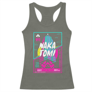 Nakatomi Plaza Racerback Tank Top Party 1988 Christmas Jumper Xmas Funny 80's Die Movie Bruce TS10 Military Green Print Your Wear