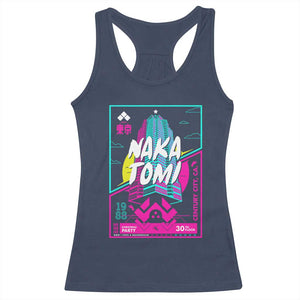 Nakatomi Plaza Racerback Tank Top Party 1988 Christmas Jumper Xmas Funny 80's Die Movie Bruce TS10 Navy Print Your Wear