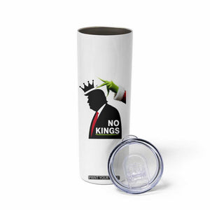 Funny Christmas No Kings in America Skinny Tumbler TS10 Print Your Wear