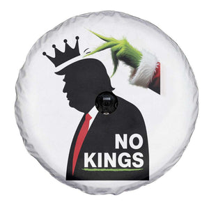 Funny Christmas No Kings in America Spare Tire Cover TS10 Print Your Wear