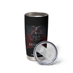 Krampus Is Coming To Town Tumbler Cup Gothic Dark Xmas Gift Horror Holiday TS10 Print Your Wear