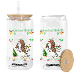 Marcus The Worm Christmas Meme Glass Can I Dont Like This Tree Brainrot Funny Ugly Xmas TS10 Print Your Wear