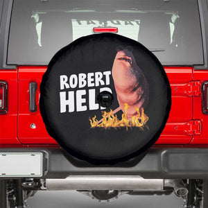 Marcus The Worm Spare Tire Cover Funny Brainrot Meme Robert Help TS10 Black Print Your Wear