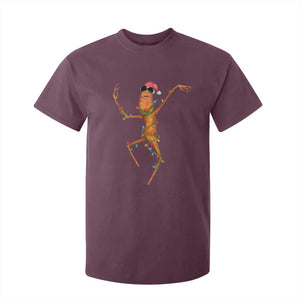 Marcus The Worm Christmas T Shirt For Kid Internet Weirdcore Brainrot Humor TS10 Maroon Print Your Wear
