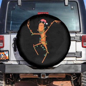 Marcus The Worm Christmas Spare Tire Cover Internet Weirdcore Brainrot Humor TS10 No hole Black Print Your Wear