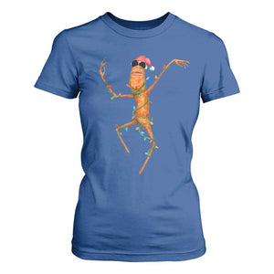 Marcus The Worm Christmas T Shirt For Women Internet Weirdcore Brainrot Humor TS10 Royal Blue Print Your Wear