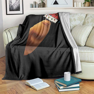 Marcus The Worm Christmas Throw Blanket Funny Internet Brainrot Meme TS10 Print Your Wear