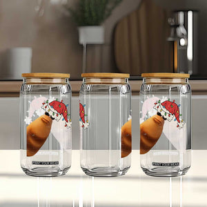 Marcus The Worm Christmas Glass Can Funny Internet Brainrot Meme TS10 Print Your Wear