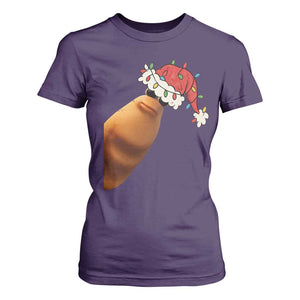 Marcus The Worm Christmas T Shirt For Women Funny Internet Brainrot Meme TS10 Purple Print Your Wear