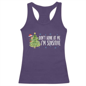 Christmas Marcus The Worm Racerback Tank Top Dont Honk At Me Im Sensitive Funny Brainrot Meme TS10 Purple Print Your Wear