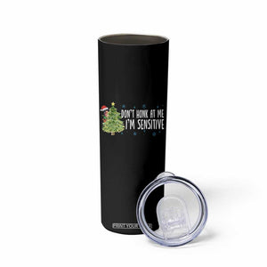 Christmas Marcus The Worm Skinny Tumbler Dont Honk At Me Im Sensitive Funny Brainrot Meme TS10 Print Your Wear