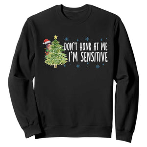 Christmas Marcus The Worm Sweatshirt Dont Honk At Me Im Sensitive Funny Brainrot Meme TS10 Black Print Your Wear