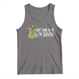 Christmas Marcus The Worm Tank Top Dont Honk At Me Im Sensitive Funny Brainrot Meme TS10 Deep Heather Print Your Wear