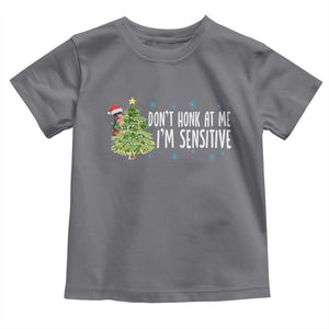 Christmas Marcus The Worm Toddler T Shirt Dont Honk At Me Im Sensitive Funny Brainrot Meme TS10 Charcoal Print Your Wear