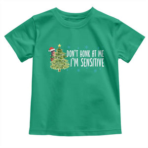 Christmas Marcus The Worm Toddler T Shirt Dont Honk At Me Im Sensitive Funny Brainrot Meme TS10 Irish Green Print Your Wear