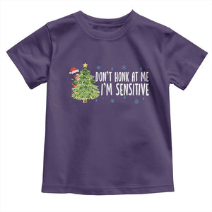 Christmas Marcus The Worm Toddler T Shirt Dont Honk At Me Im Sensitive Funny Brainrot Meme TS10 Purple Print Your Wear