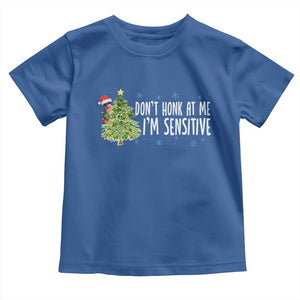 Christmas Marcus The Worm Toddler T Shirt Dont Honk At Me Im Sensitive Funny Brainrot Meme TS10 Royal Blue Print Your Wear
