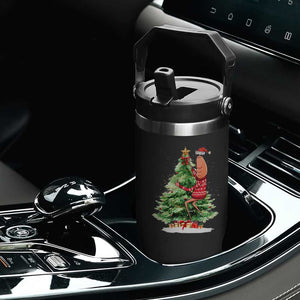 Marcus The Worm Christmas Flip Straw Tumbler Funny Brain Rot Meme TS10 Print Your Wear