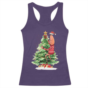 Marcus The Worm Christmas Racerback Tank Top Funny Brain Rot Meme TS10 Purple Print Your Wear