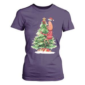 Marcus The Worm Christmas T Shirt For Women Funny Brain Rot Meme TS10 Purple Print Your Wear