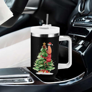 Marcus The Worm Christmas Tumbler With Handle Funny Brain Rot Meme TS10 Print Your Wear