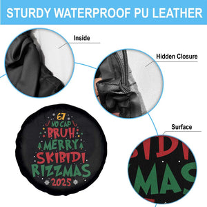 Funny Six Seven 67 Meme Christmas Tree Spare Tire Cover Funny 6 7 Bruh Gen Alpha Slang Viral Meme TS10 Print Your Wear